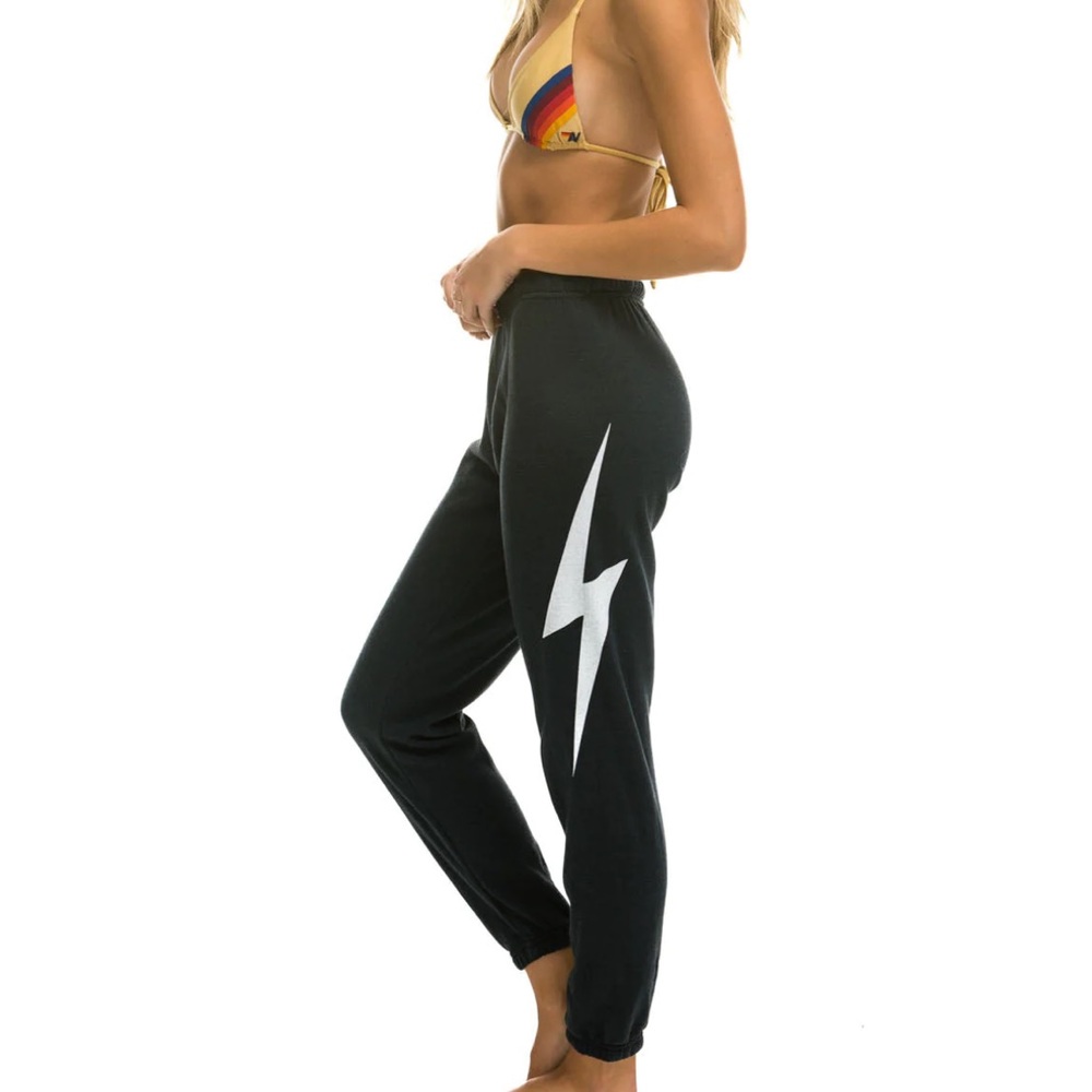 Aviator Nation // bolt sweatpants in charcoal